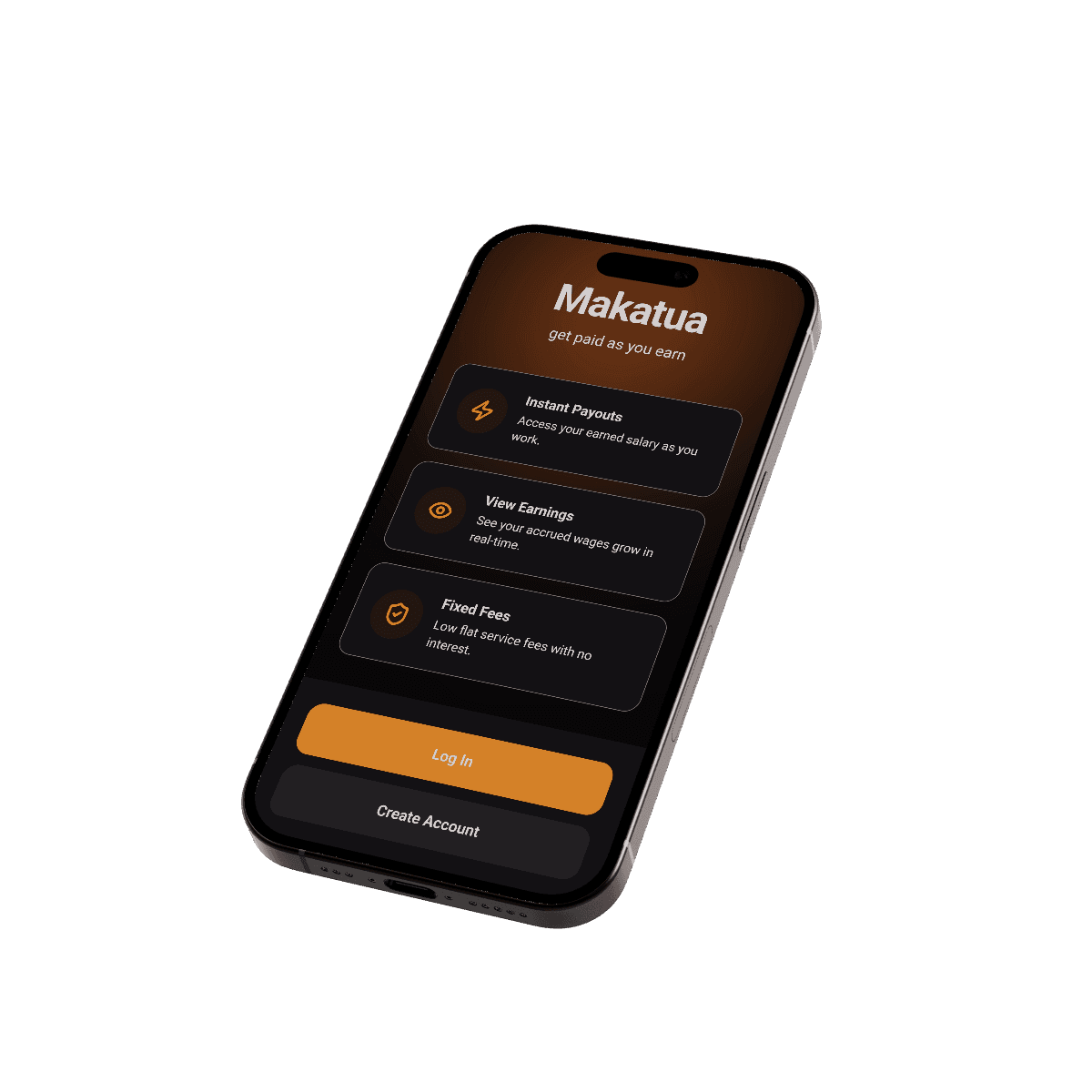 Makatua App on iPhone